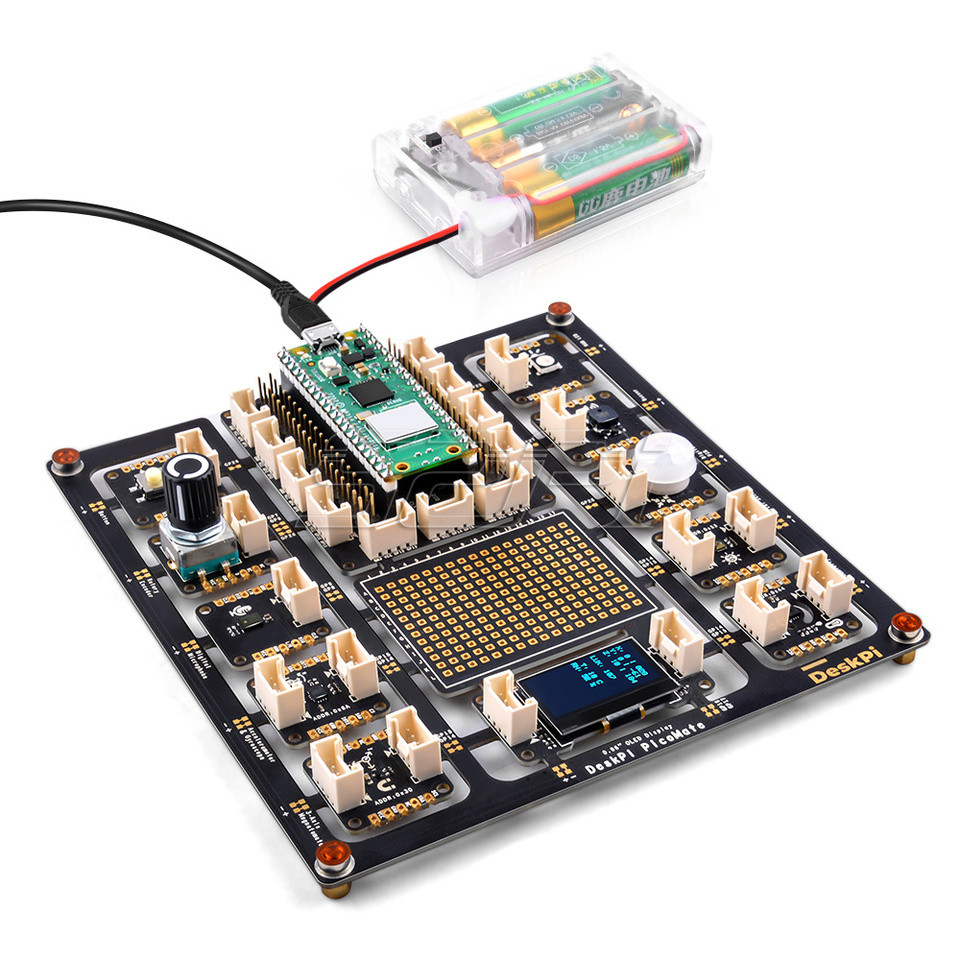 Jual New 52Pi DeskPi PicoMate V10 Expansion Dock for Raspberry Pi Pico ...
