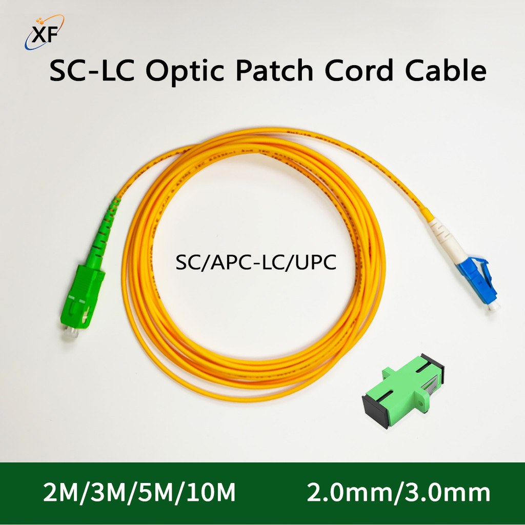 Jual Cable Fibra Optica SC/APC-LC/UPC Single Mode 2.0mm/3.0mm Indoor ...