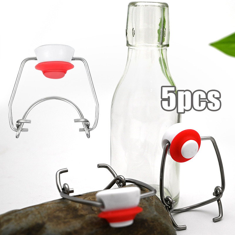 Jual 5pcs Tutup Botol Swing Kaca Swing Bottle Cap Tutup Kaca Tutup ...