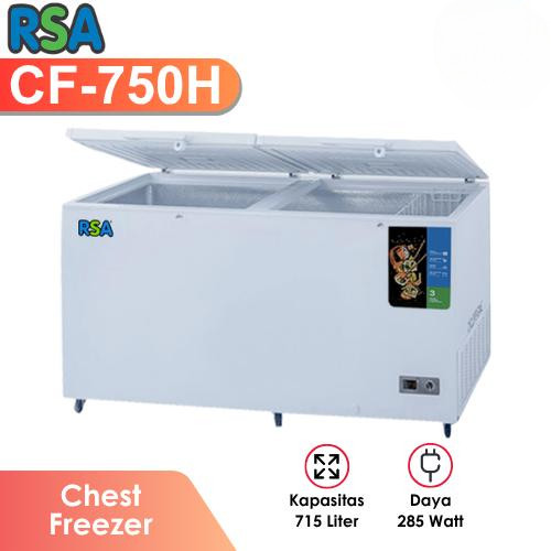 Jual RSA GEA Chest Freezer CF750 CF 750 715L Putih Kapasitas 300kg 285W ...
