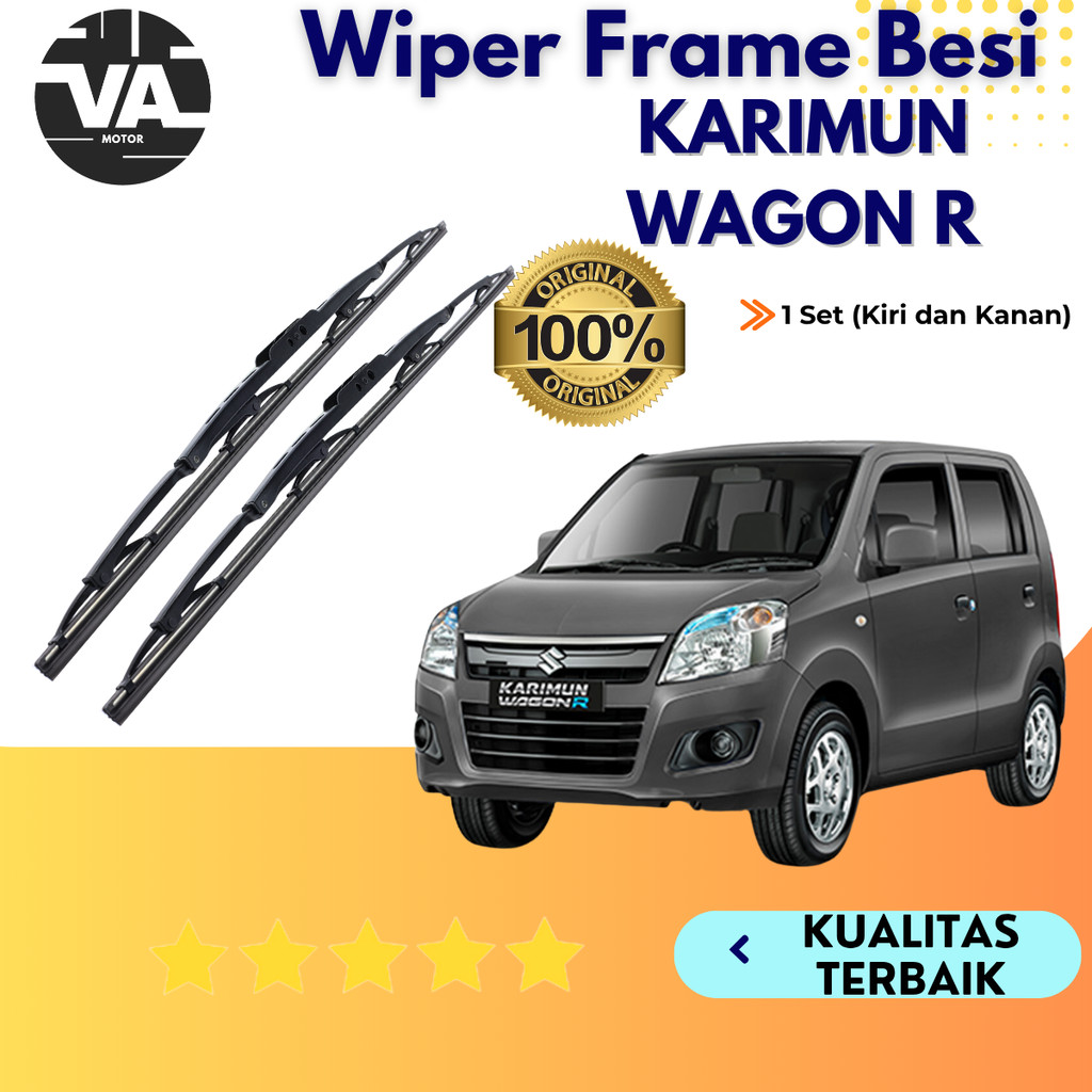 Jual Wiper Metal Blade Mobil Suzuki Karimun Wagon R Frame Besi ...