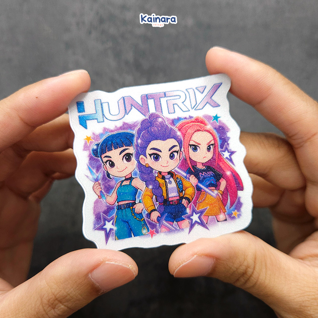 Jual Sticker KPOP Demon Hunter - Huntrix A / Stiker Anime K POP Huntrix ...