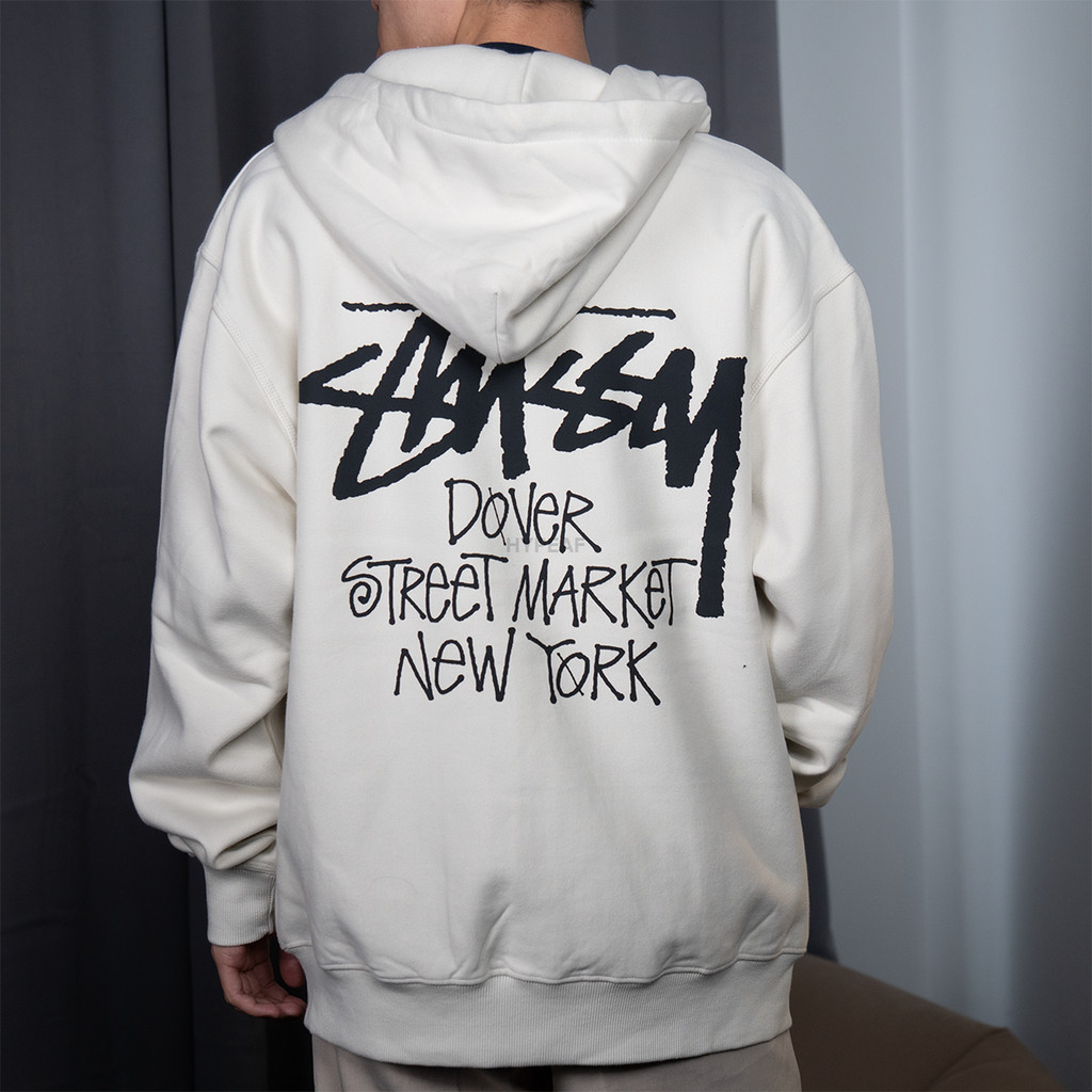 Jual STUSSY Stock DSM Dover Street Market N.Y. New York Zip Hoodie