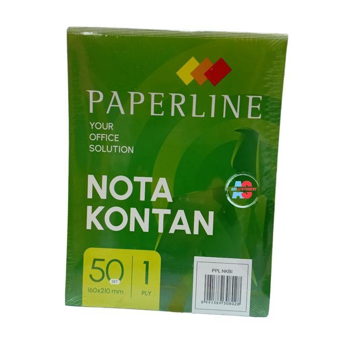 Jual Nota Kontan Besar Paperline 1 ply (1 pak) | Shopee Indonesia