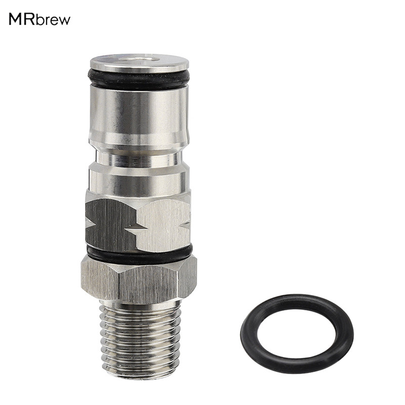 Jual Homebrew 193218 Ball Lock Post with 14 Inch NPT Thread Bulkhead ...