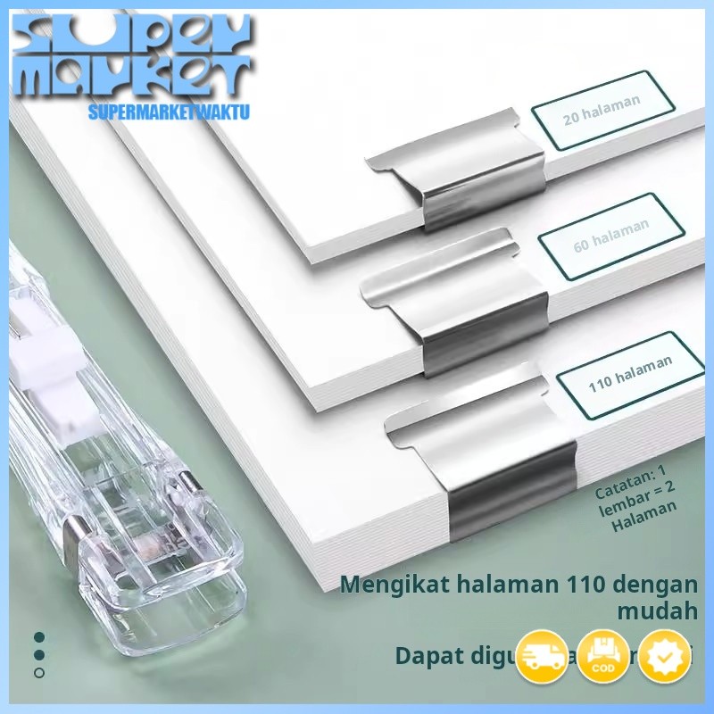 Jual Klip dorong, file super besar, alat tulis, kertas uji tetap ...