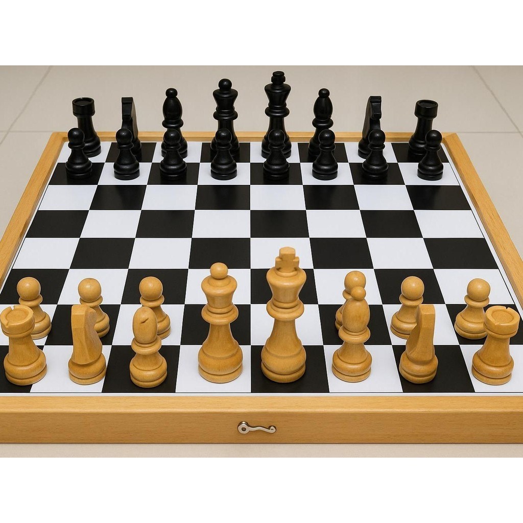 Jual RIA TOYS Catur Kayu Jumbo XL 50x50 40x40 36x36 32x32 28x28 Full ...