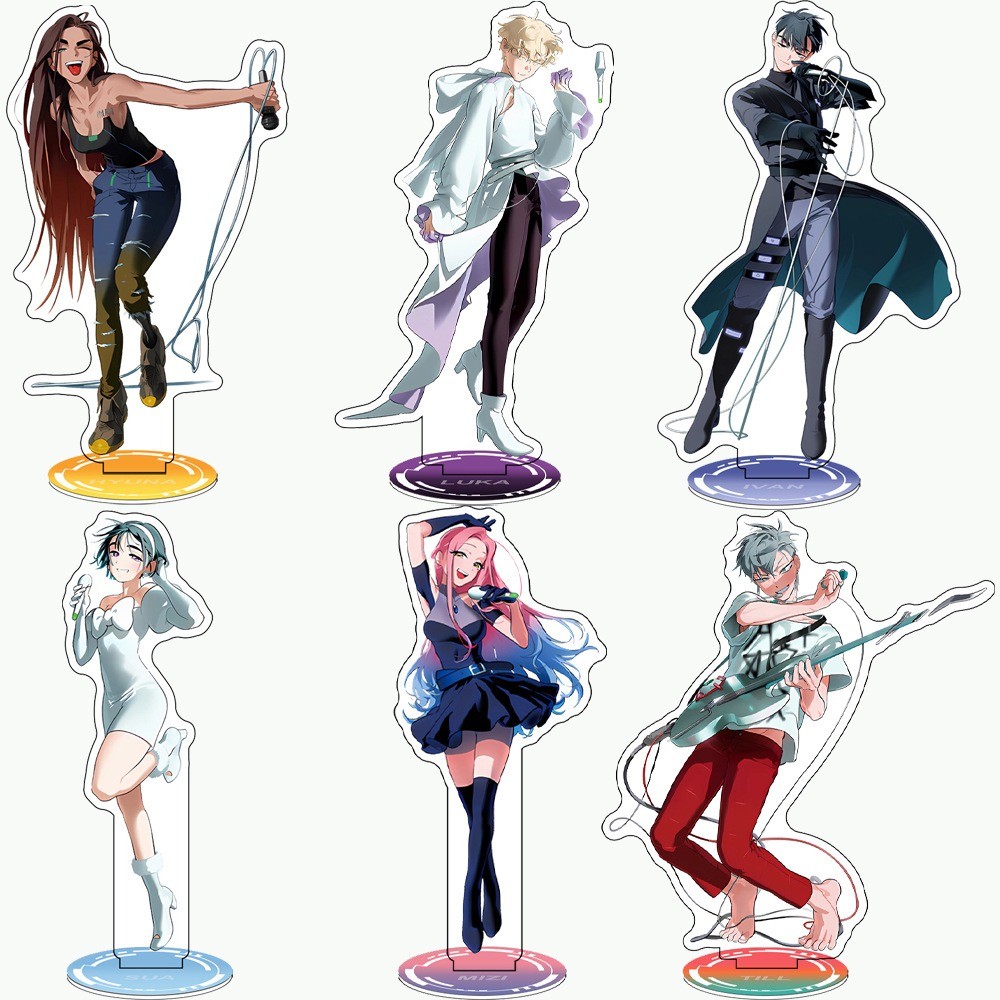 Jual Alien Stage Acrylic Figures Mizi Sua Till IVAN LuKa 15cm Acrylic ...