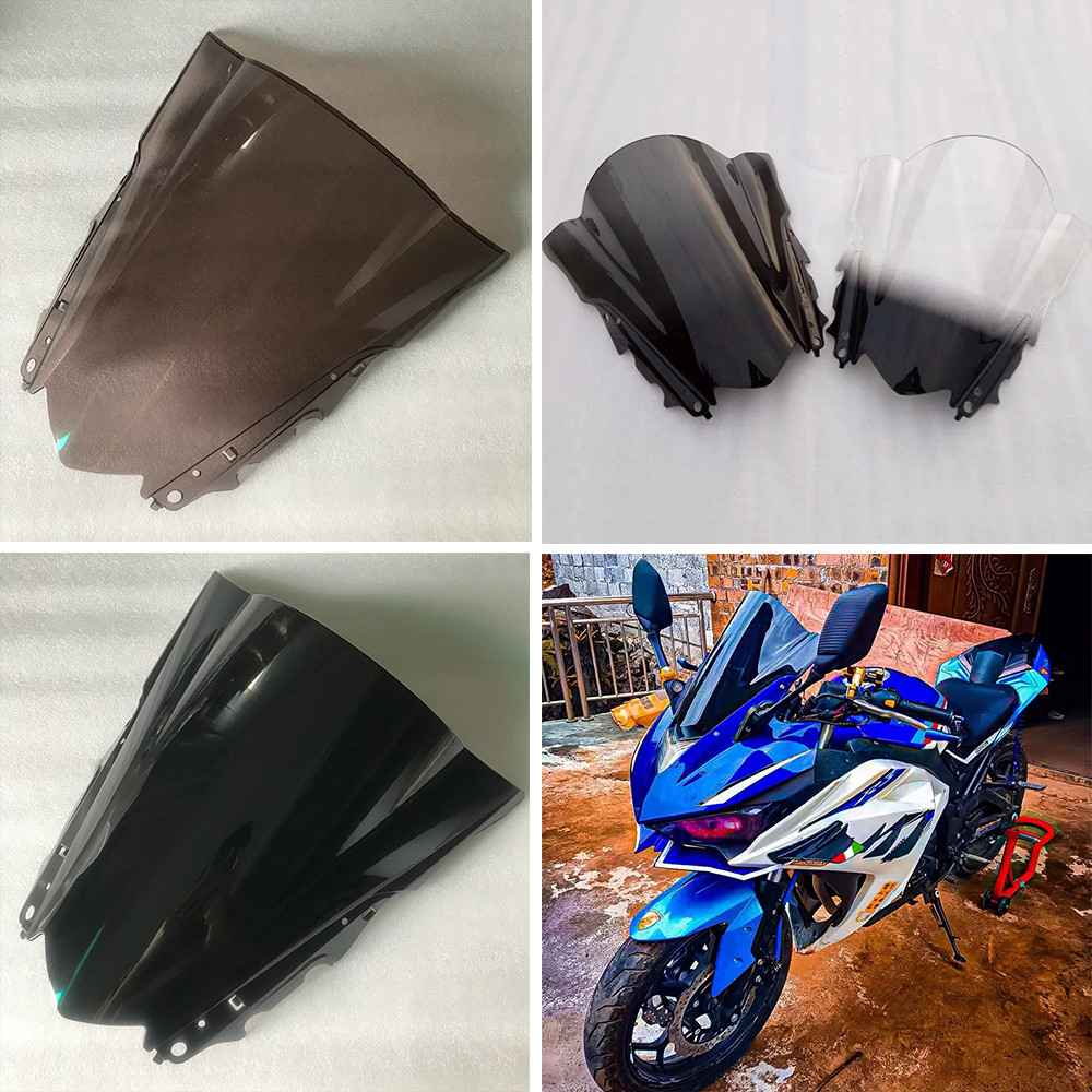 Jual YZFR25 Windscreen Windshield For 2013 2014 2015 2016 2017 2018 ...
