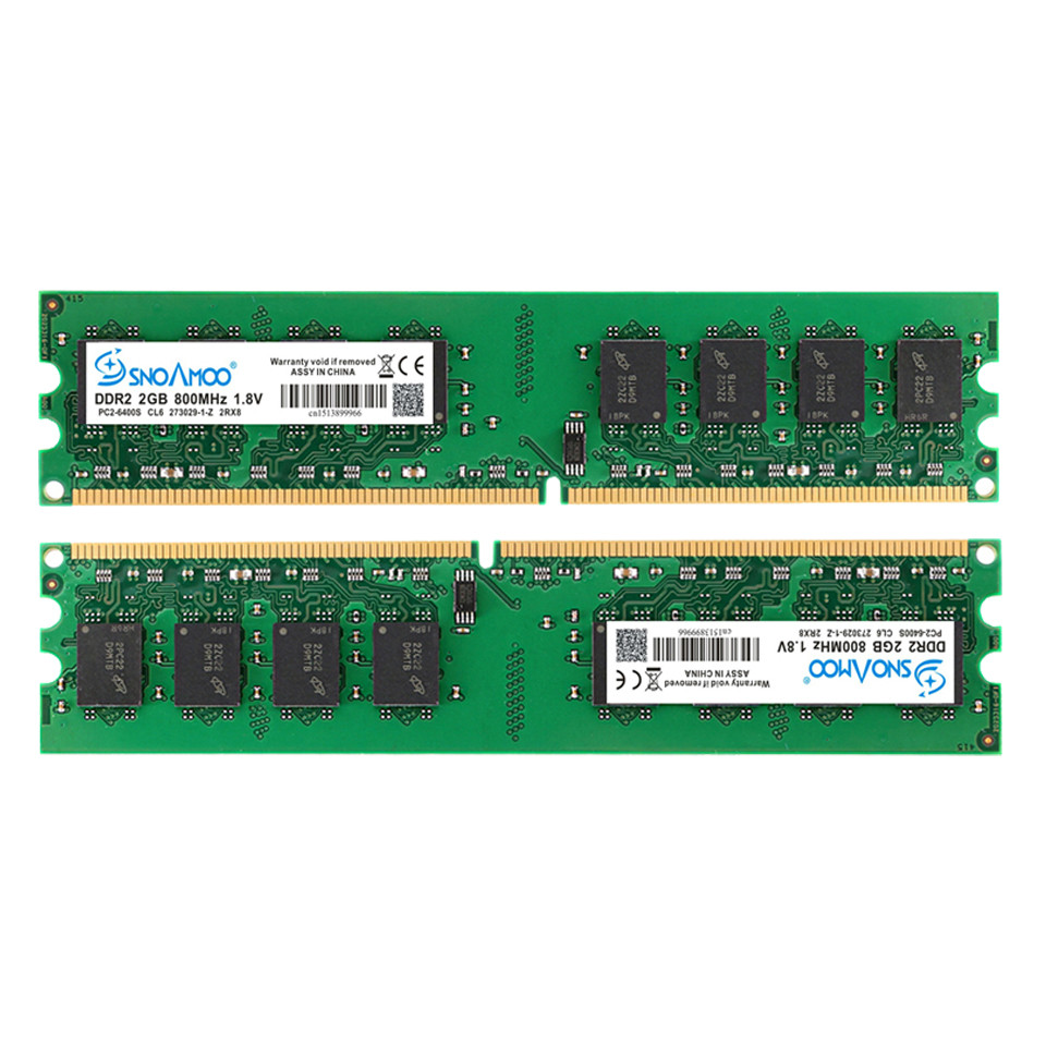 Jual RAM DDR2 4GB(2GBx2pcs) 667MHz 800MHz PC26400S Desktop PC RAMs ...