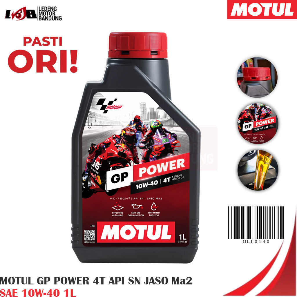 Motul GP Power 10W40 1L 4T High Performance Oil