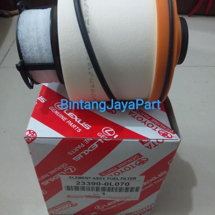 Jual ORIGINAL Saringan Solar Filter Solar Toyota Innova Hilux Fortuner ...