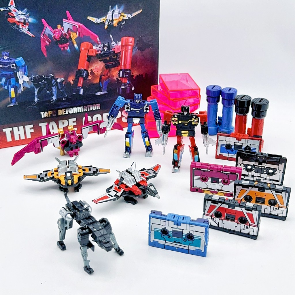 Jual THF Transformation Six Tape Troop G1 Mindwipe Rumble Frenzy Ravage ...