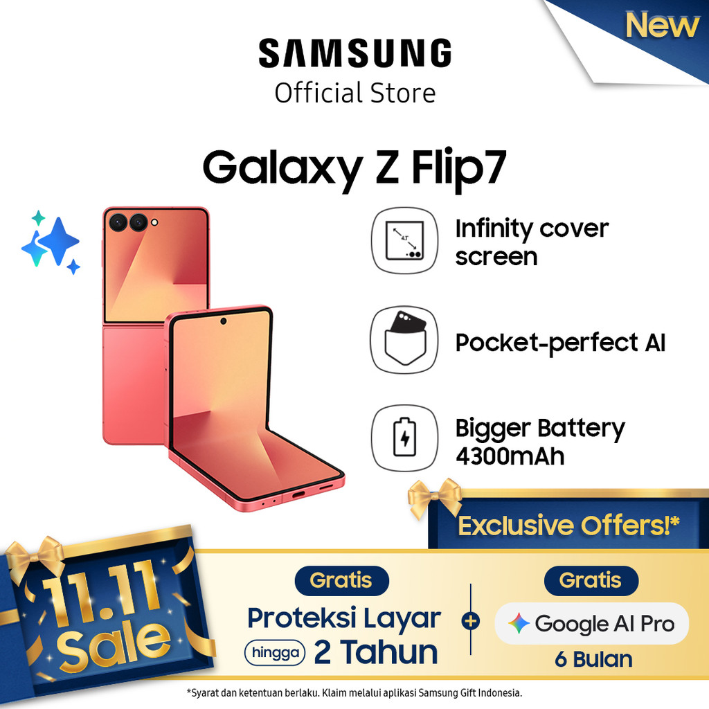 Samsung Galaxy Z Flip7 - Gambar 1