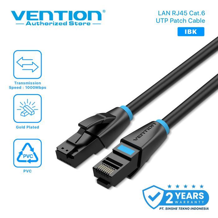 Jual Mega Komponen | Vention 3m Kabel Lan Cat6 Cat.6 UTP Ethernet Patch ...