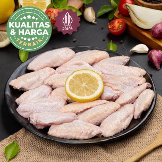 Jual Sayap Ayam Middle Wing (450 - 500 gram / pack) | Shopee Indonesia