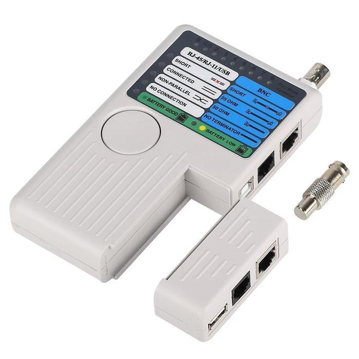 Jual Remote Cable LAN Tester Network 4 in 1 RJ45 RJ11 USB & BNC N ...