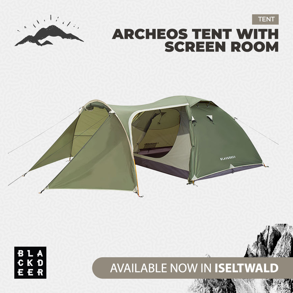 Tenda Camping Blackdeer BD12111128 Archeos Tent with Screen Room