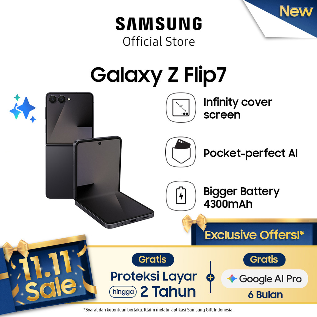 Samsung Galaxy Z Flip7 - Gambar 1