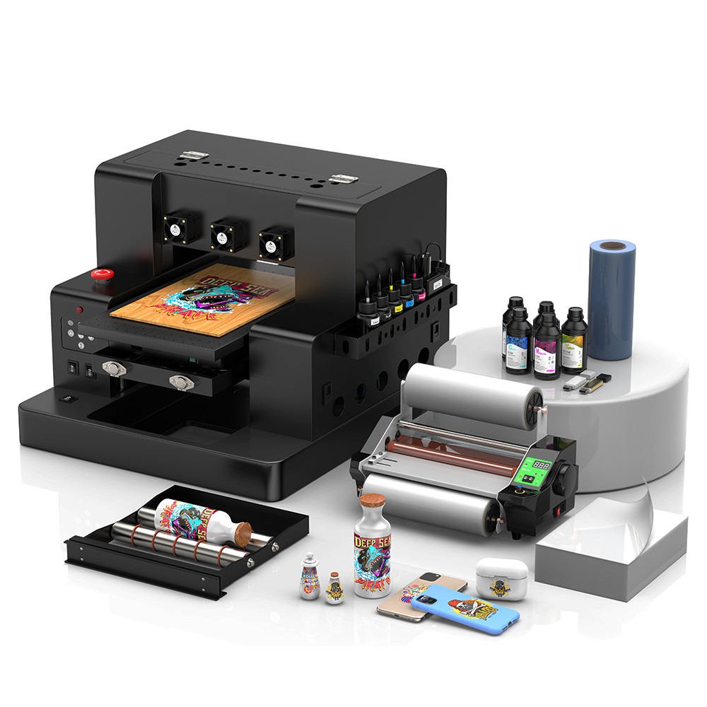 Jual A3 UV DTF Printer For Epson L805 UV DTF Flatbed Printer Machine A4 ...
