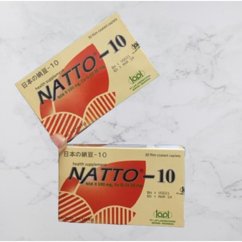Jual Natto 10 Box isi 30 Kaplet | Shopee Indonesia