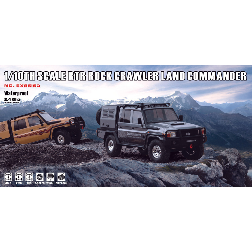 Jual RGT EX86160 LAND COMMANDER LC79 Supertourer skala 1/10 | Shopee ...