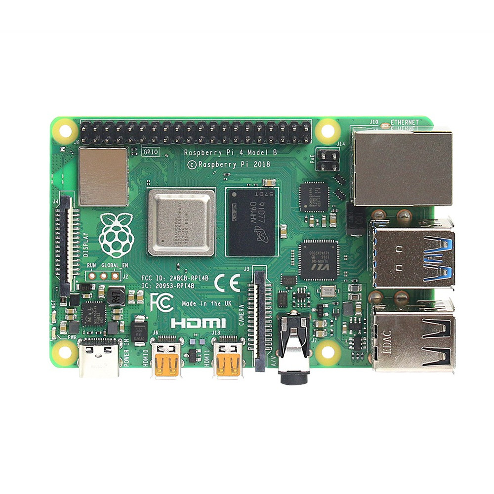 Jual Raspberry Pi 4 kit 2GB 4GB 8GB RAM board + 5MP camera + acrylic ...