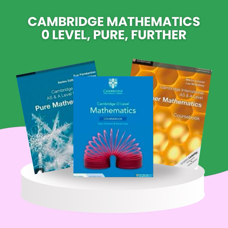 Jual Cambridge Mathematics 0 level Pure Mathematics Further Mathematics ...