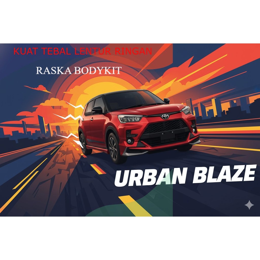 Jual BUMPER/BEMPER RAIZE bodykit raize bodykit raise 2021 2022 2023 ...