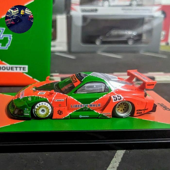 Jual GND48 Diecast Inno64 LBWK Mazda RX7 FD3S LB Super Silhouette MDX ...