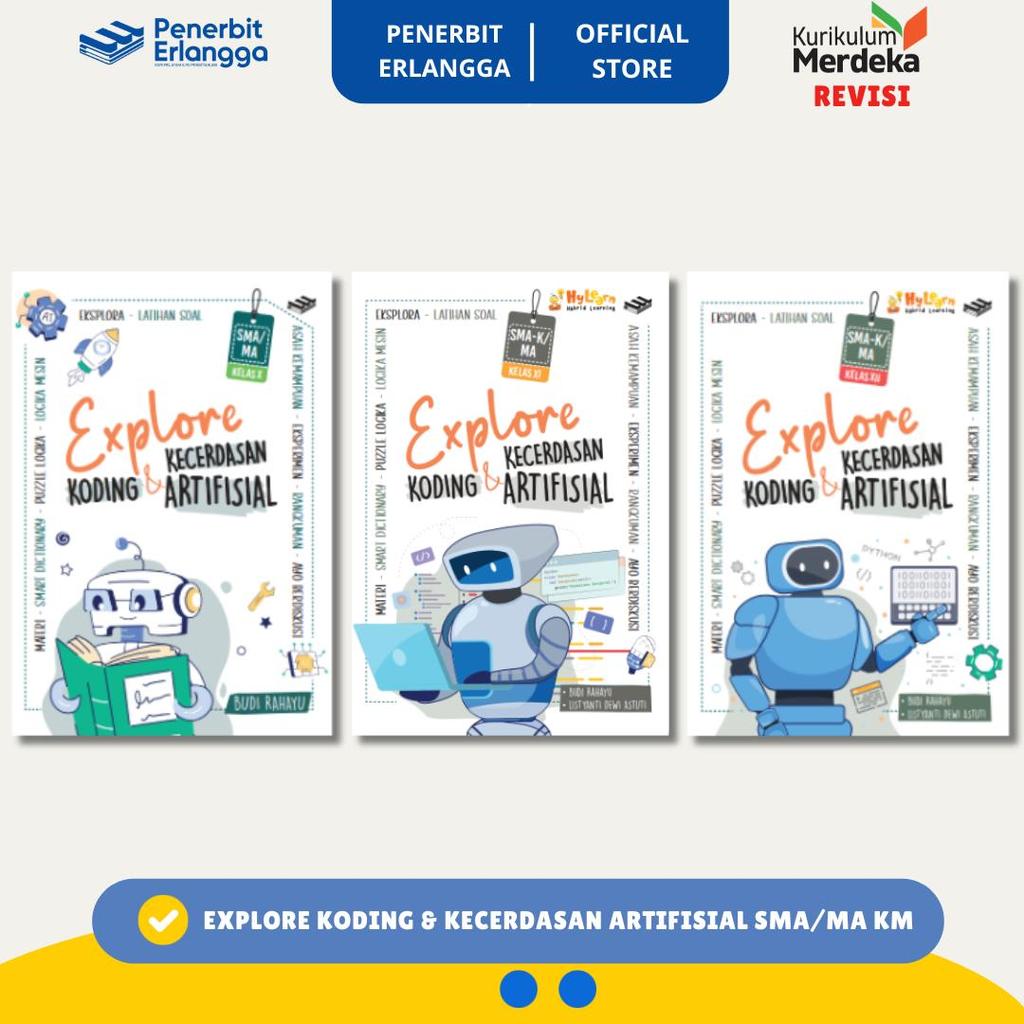 Jual [Erlangga Official] Buku Explore Koding & Kecerdasan Artifisial ...