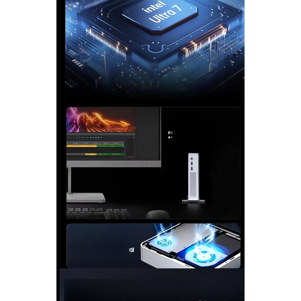 Jual SZBOX Mini Host MINI PC Core Ultra 5 125H 7 155H Windows 11 Pro ...