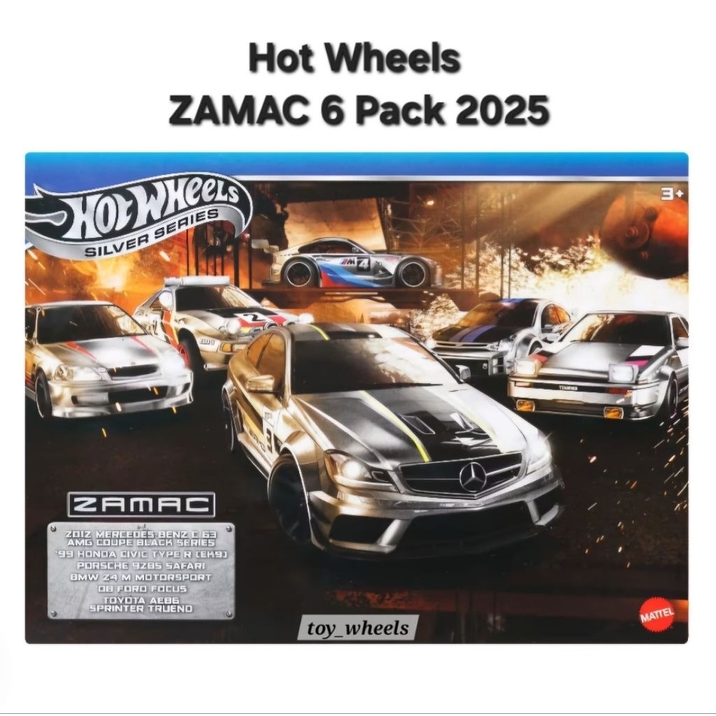 Hot Wheels 2017 Wal-Mart Mail-In Zamac 1987 Toyota Pickup