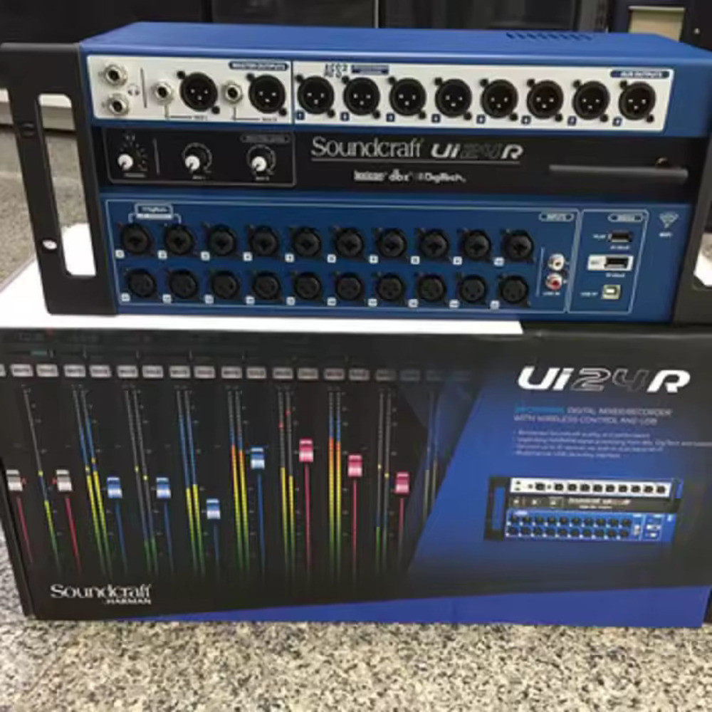 Jual Authentic Soundcraft Ui24R 24Channel gital Mixer MultiTrack USB ...