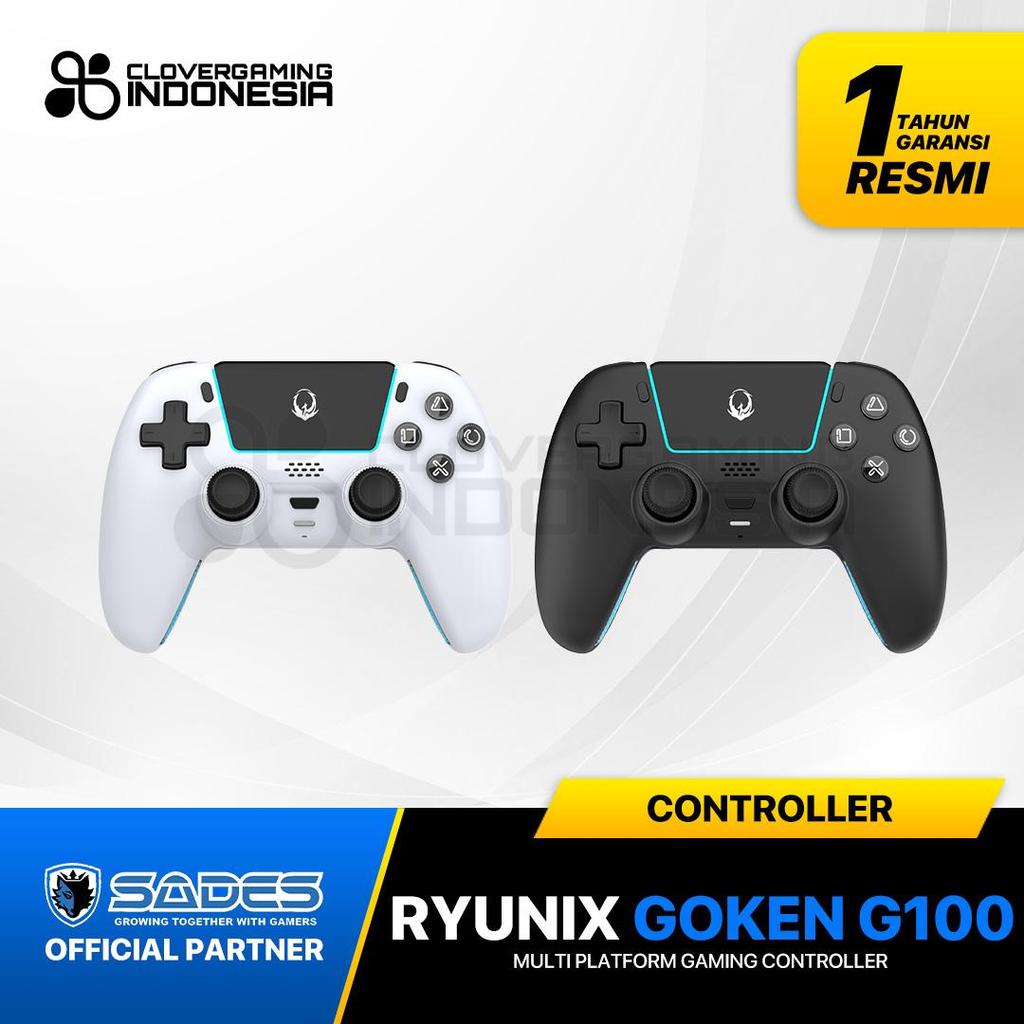 Jual Sades Ryunix G100 G-100 Goken Wireless Bluetooth Gamepad Dual Mode ...
