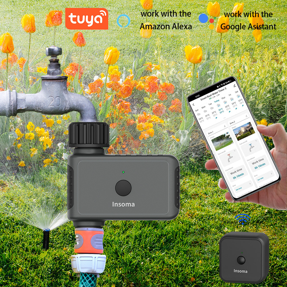 Jual oma Wifi Automatic Sprinkle Timer Remote Garden Water Timer Smart ...