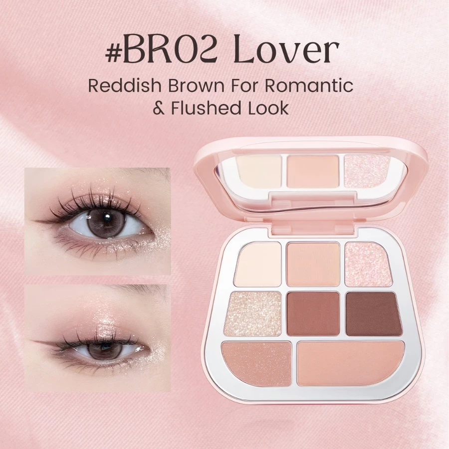 FOCALLURE 8-color High Pigment Eyeshadow Palette