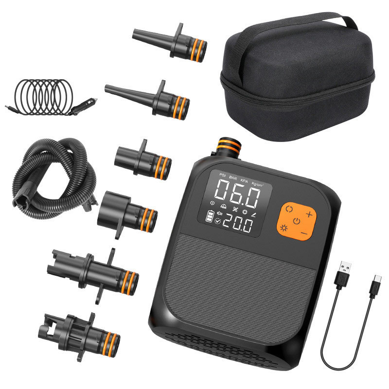 Jual 8000mAh Electric Air Pump 25PSI SUP Inflator Portable Electric ...