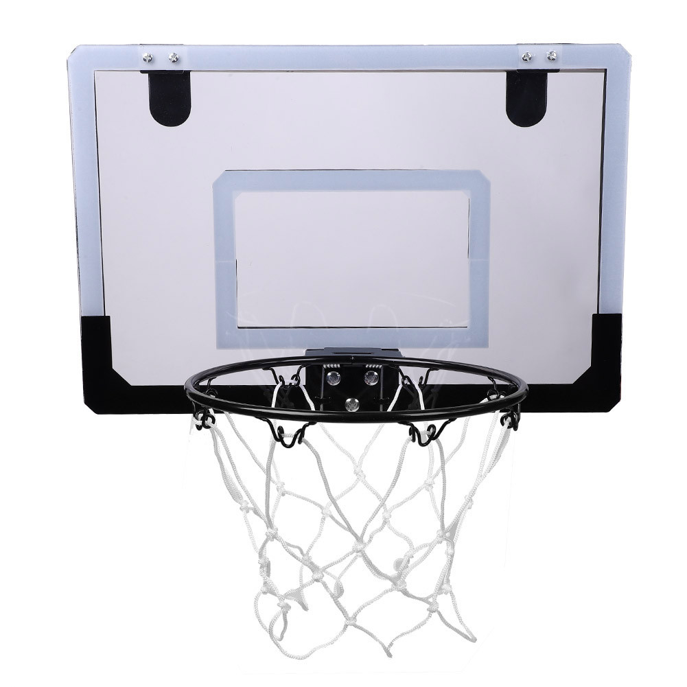 Jual Indoor Mini Basketball System Backboard Hoop Kit Door Wall Mounted ...