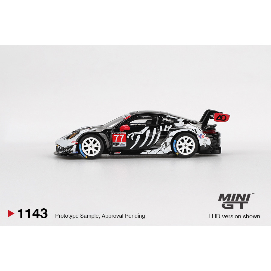 Jual PreSale MINIGT 1143 1:64 Porse 911 GT3 R #77 AO Racing 2025 IMSA ...