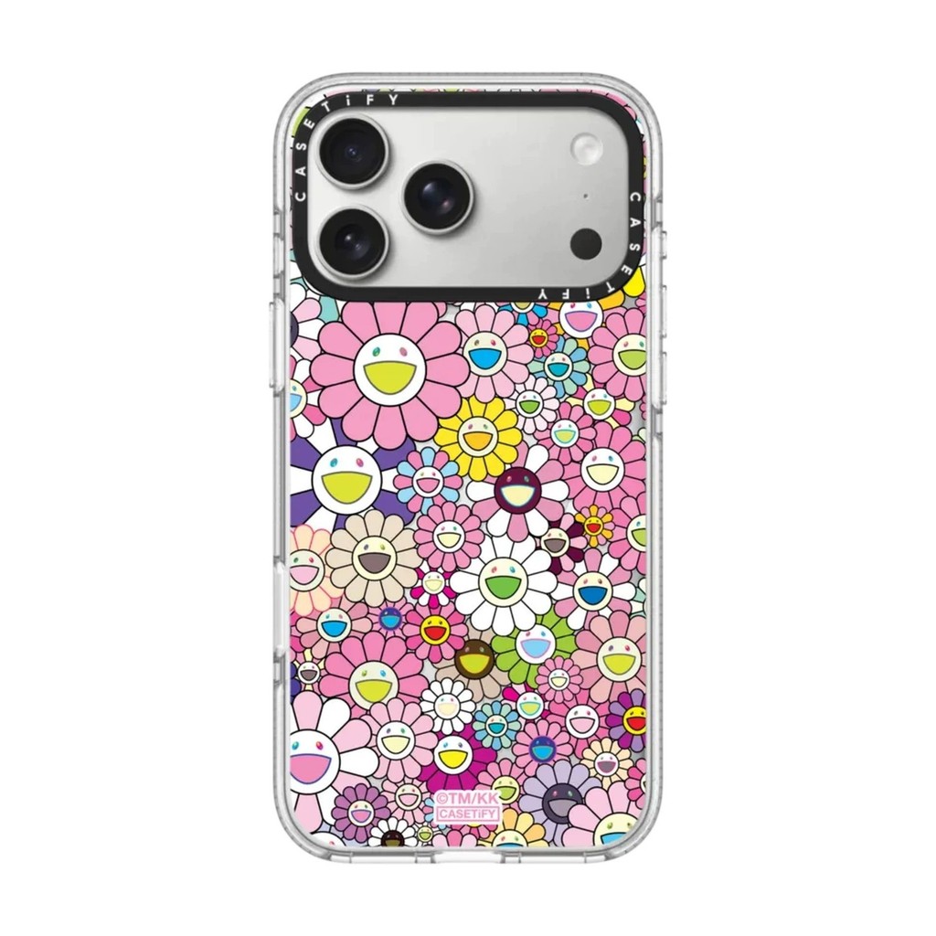 Jual TAKASHI MURAKAMI x CASETiFY FLOWERS BLOOM (PINK) Phone Case