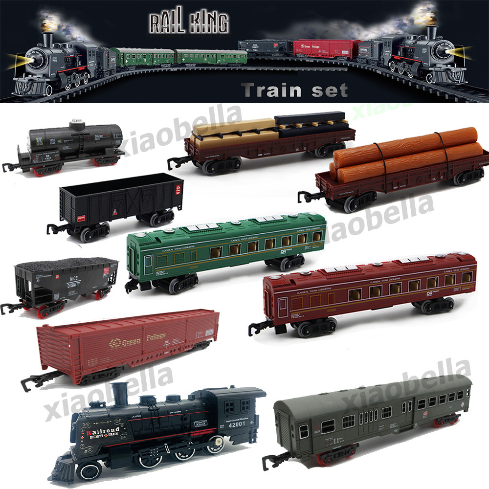 Jual 3cm Width wheel Train Track Cargo Car Carriage Wagon Model Guage ...