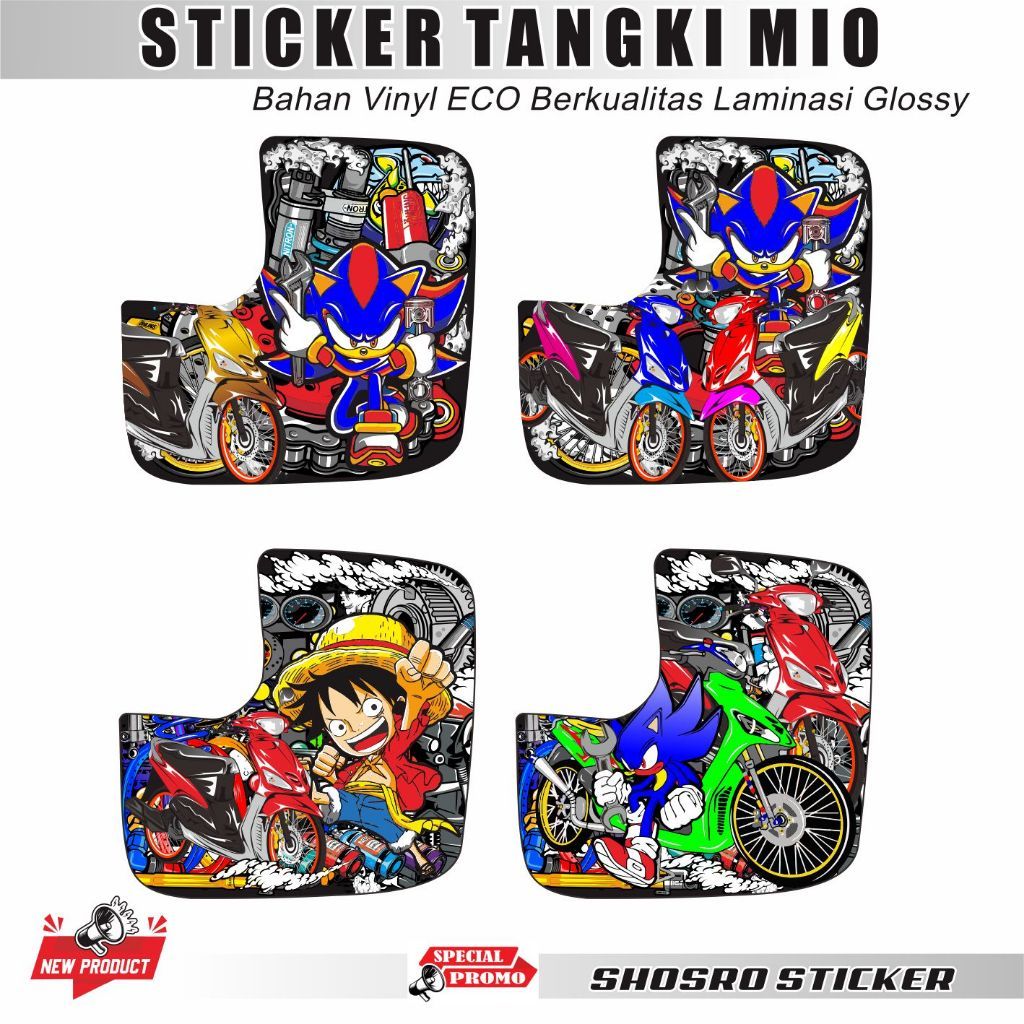Jual STIKER STRIPING DECAL TANGKI MIO | Shopee Indonesia