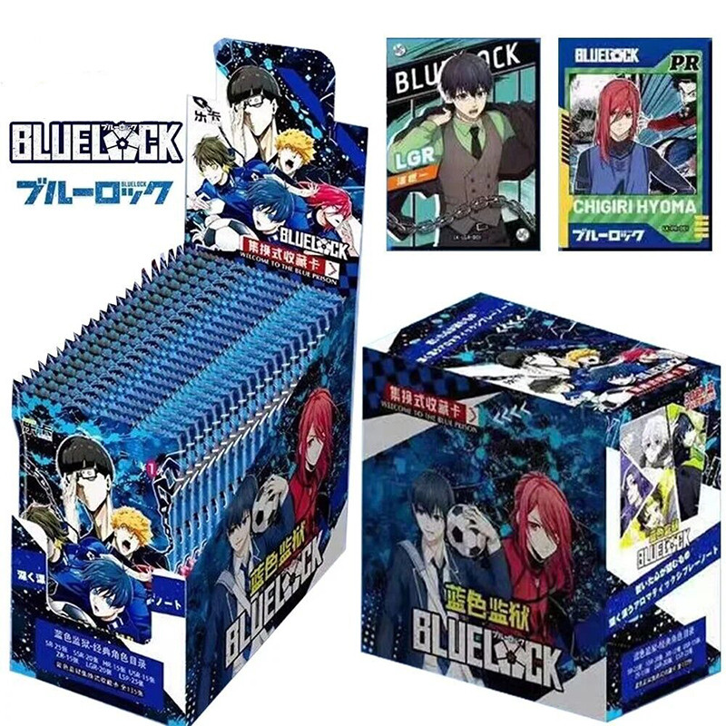 Jual BLUE LOCK splay Box 30 Boosters Pack 90 Pcs Anime Manga TCG ...