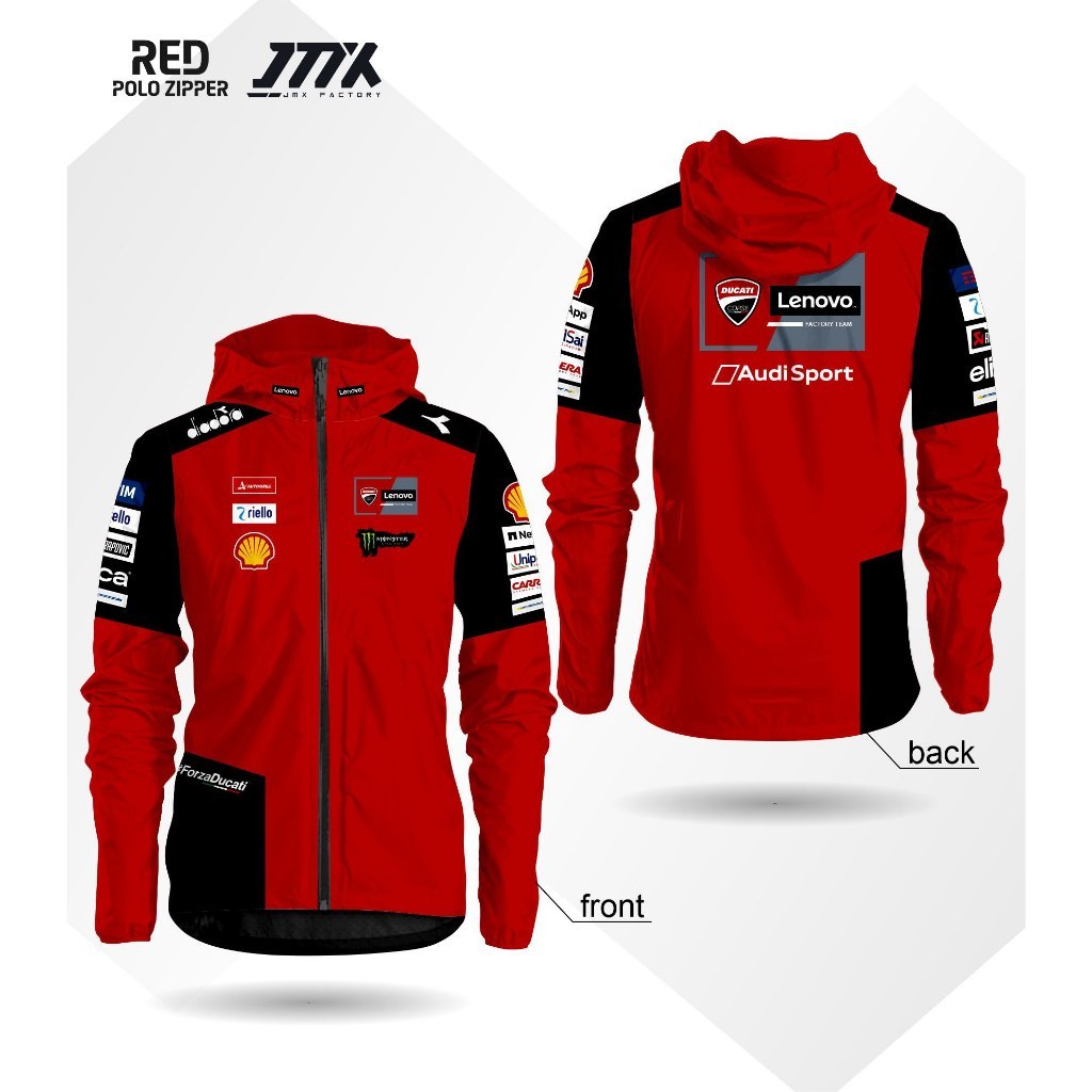 Jual jaket riding motoran waterproff ducati motogp 2025 jaket anti air ...