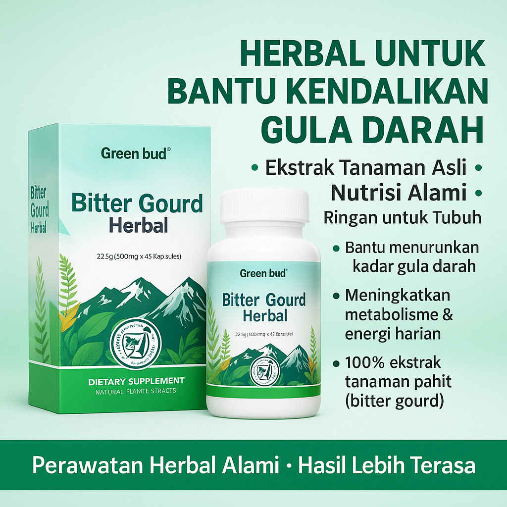 Green Bud Bitter Gourd Herbal Utama