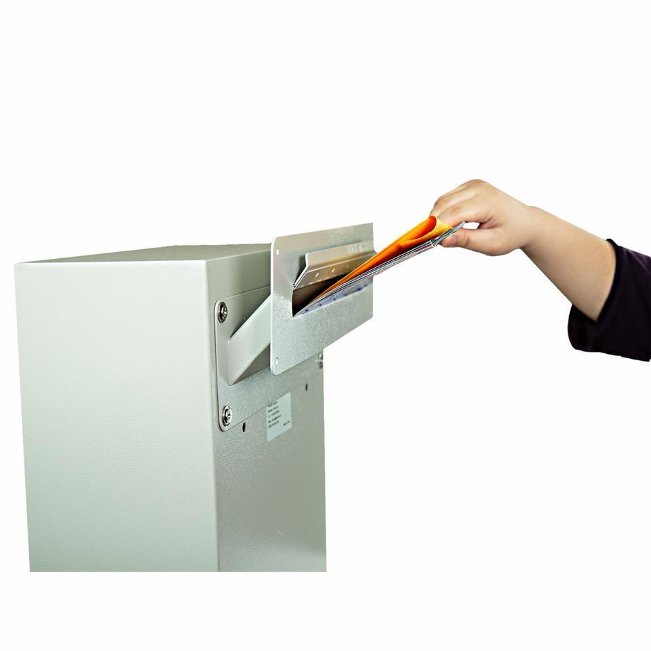 Jual Household Dropbox Steel Mailbox Through the Wall Mail Slot with ...
