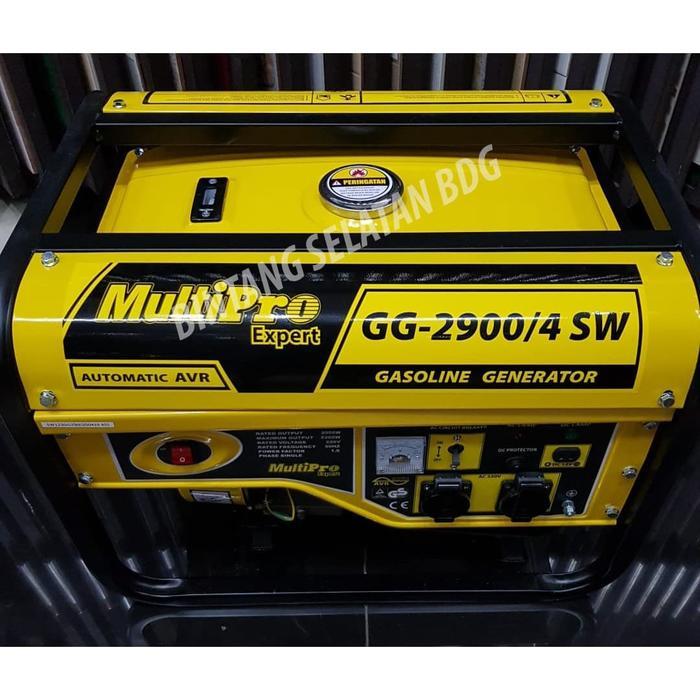 Jual Multipro GG-2900 /4 SW Genset Portable Generator Set | Shopee ...