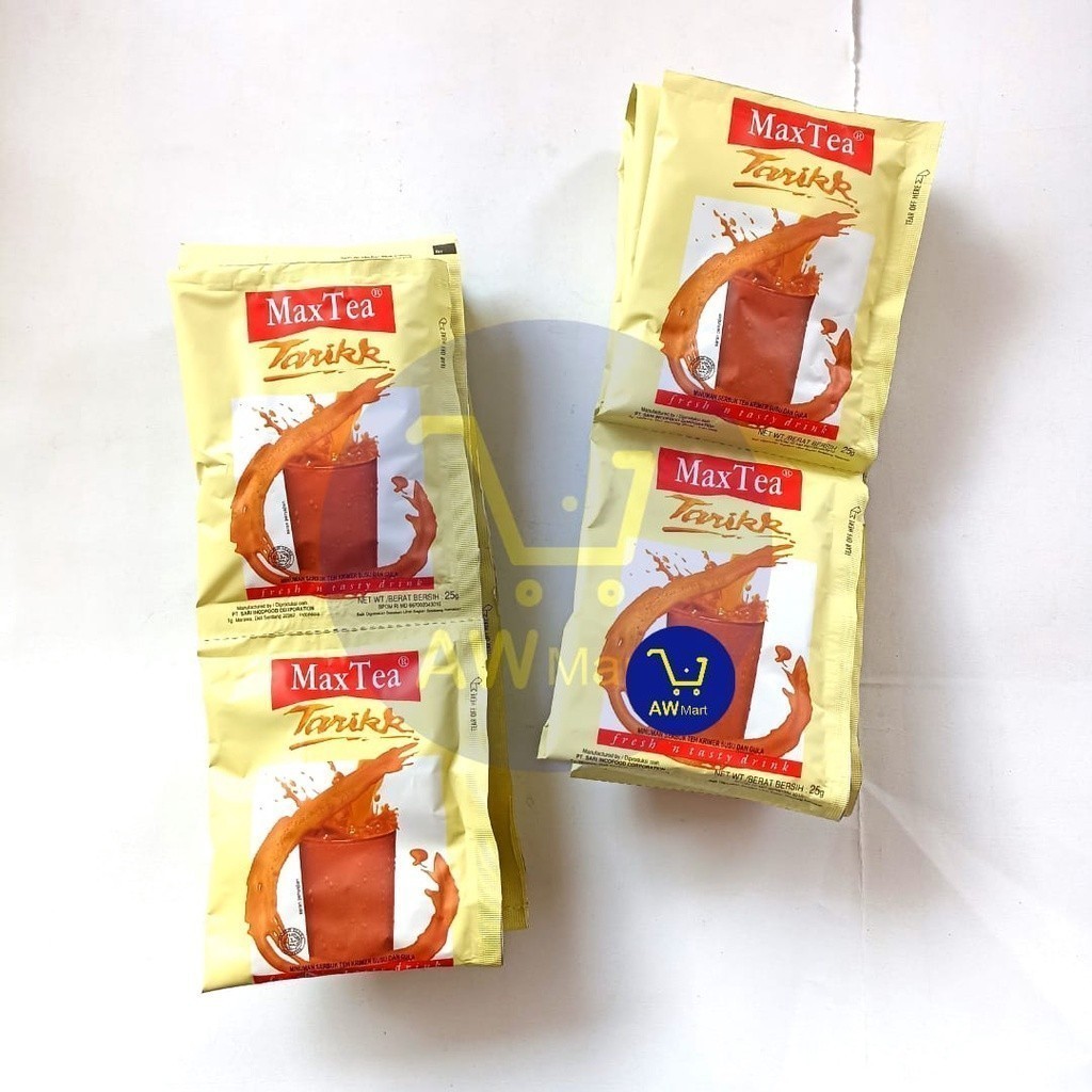 Jual TEH TARIK MAXTEA DAN TEH LEMON TEA RENCENG ( ISI 10 SACHET X ...