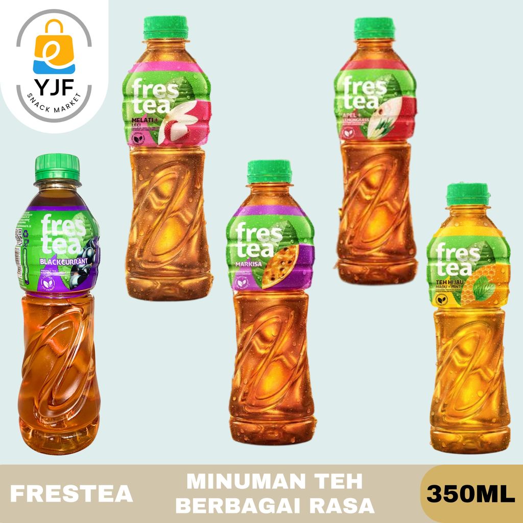 Jual Frestea 350ml / 1PCS / Minuman Teh Rasa Markisa / Blackcurrant ...